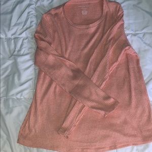Women's American Eagle ribbed long sleeve shirt